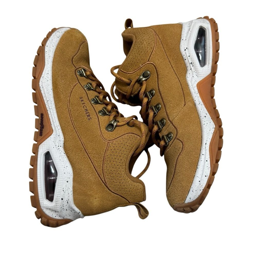 Skechers Uno Trail Boots 6 Wheat Memory Foam Trail Core Utility Style - Picture 11 of 11